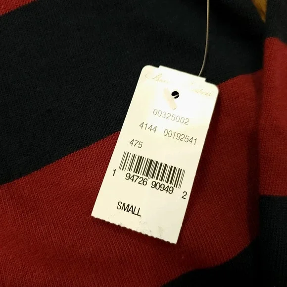 Brooks Brothers Men's Classic Rugby Shirt Size Small NEW Long Sleeve - Picture 3 of 8